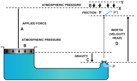 Physical factors governing fluid flow
